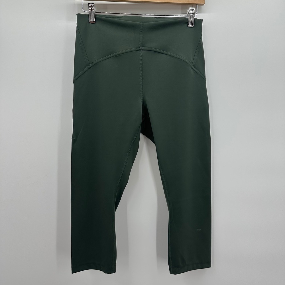 Lululemon Instill High-Rise Crop 23" in Smoked Spruce Sz 10‎